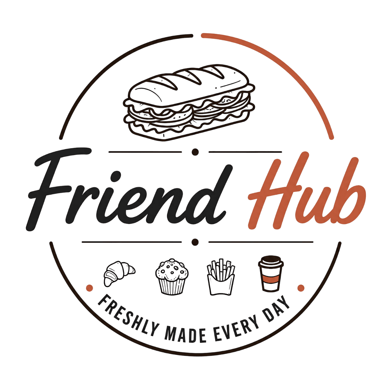 Friend Hub — freshly made every day